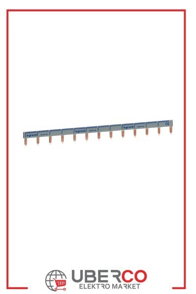 LEGRAND 404926Legrand Otomat Bağlantı Barası (Standart Tip) - 1K+N - 13 Cihaz Bağlantılı - Kesit 16mm²Legrand Otomat Bağlantı Barası (Standart Tip) - 1K+N - 13{ubercoelektromarket}
