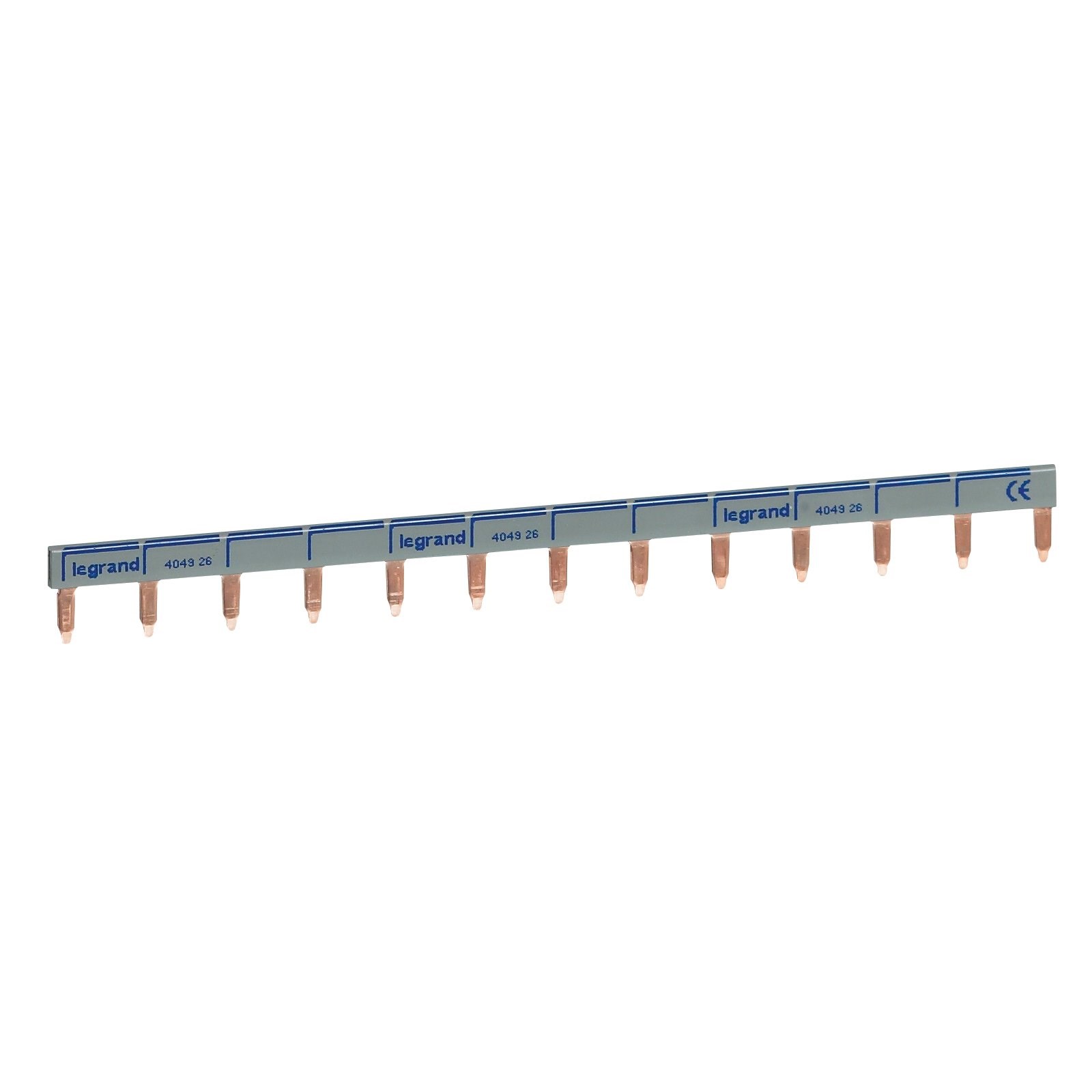 LEGRAND 404926Legrand Otomat Bağlantı Barası (Standart Tip) - 1K+N - 13 Cihaz Bağlantılı - Kesit 16mm²Legrand Otomat Bağlantı Barası (Standart Tip) - 1K+N - 13{ubercoelektromarket}