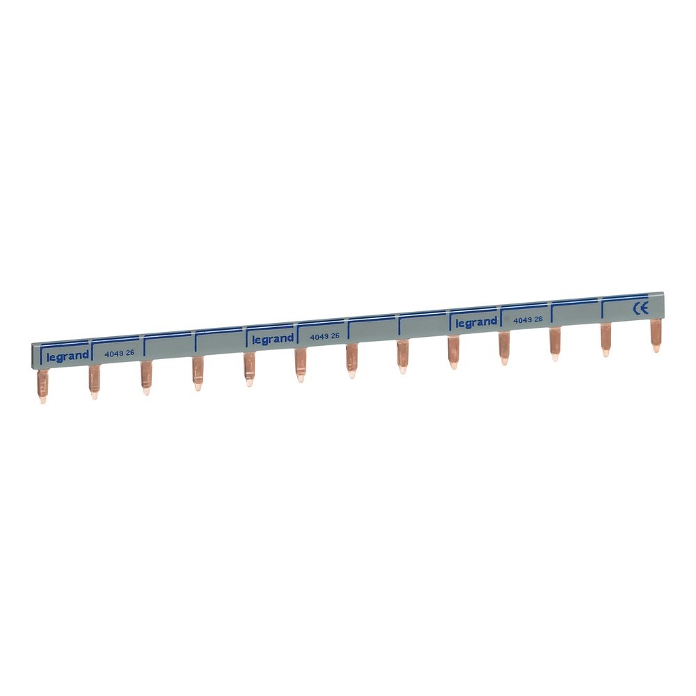 LEGRAND 404926Legrand Otomat Bağlantı Barası (Standart Tip) - 1K+N - 13 Cihaz Bağlantılı - Kesit 16mm²Legrand Otomat Bağlantı Barası (Standart Tip) - 1K+N - 13{ubercoelektromarket}