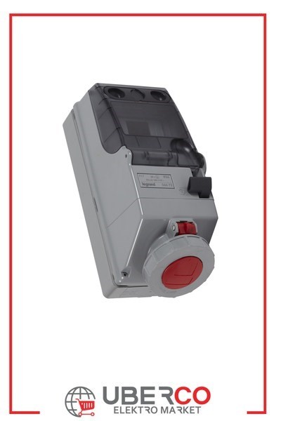 LEGRAND 056673Legrand P17 endüstriyel tip kilitli priz kutusu 200/250V 32A 3P+T IP66Legrand P17 endüstriyel tip kilitli priz kutusu 200-250V 32A{ubercoelektromarket}