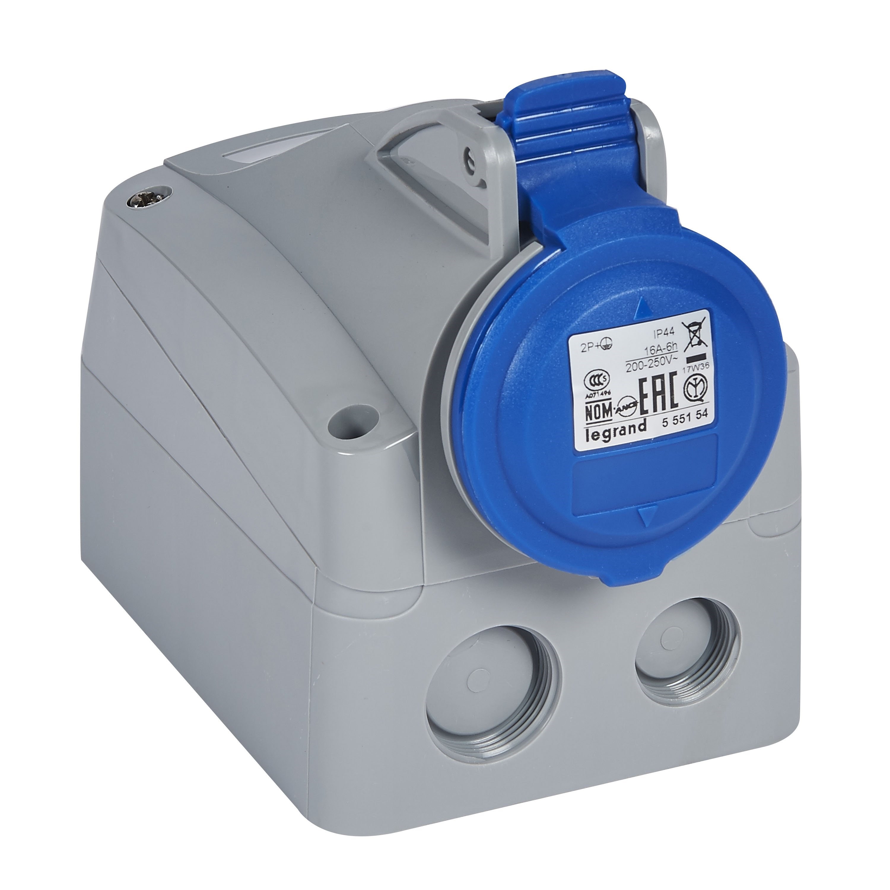 LEGRAND 555154Legrand P17 Tempra Pro duvar prizi, 230 V, 16A, 2P+T - IP44Legrand P17 Tempra Pro duvar prizi, 230 V, 16A, 2P+T - IP44{ubercoelektromarket}