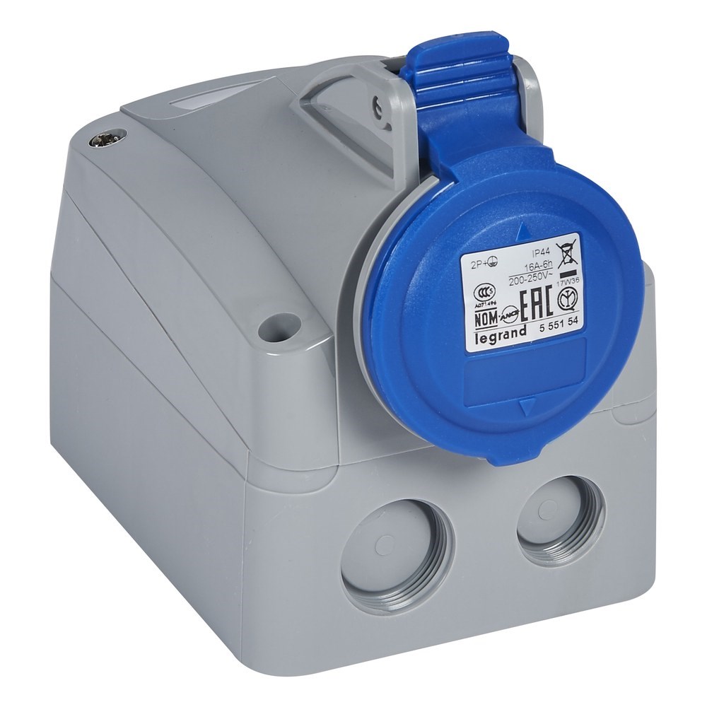LEGRAND 555154Legrand P17 Tempra Pro duvar prizi, 230 V, 16A, 2P+T - IP44Legrand P17 Tempra Pro duvar prizi, 230 V, 16A, 2P+T - IP44{ubercoelektromarket}