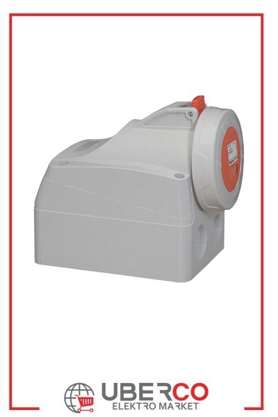 LEGRAND 555659Legrand P17 Tempra Pro duvar prizi, 400 V, 125A, 3P+N+T - IP67Legrand P17 Tempra Pro duvar prizi, 400 V, 125A, 3P+N+T{ubercoelektromarket}