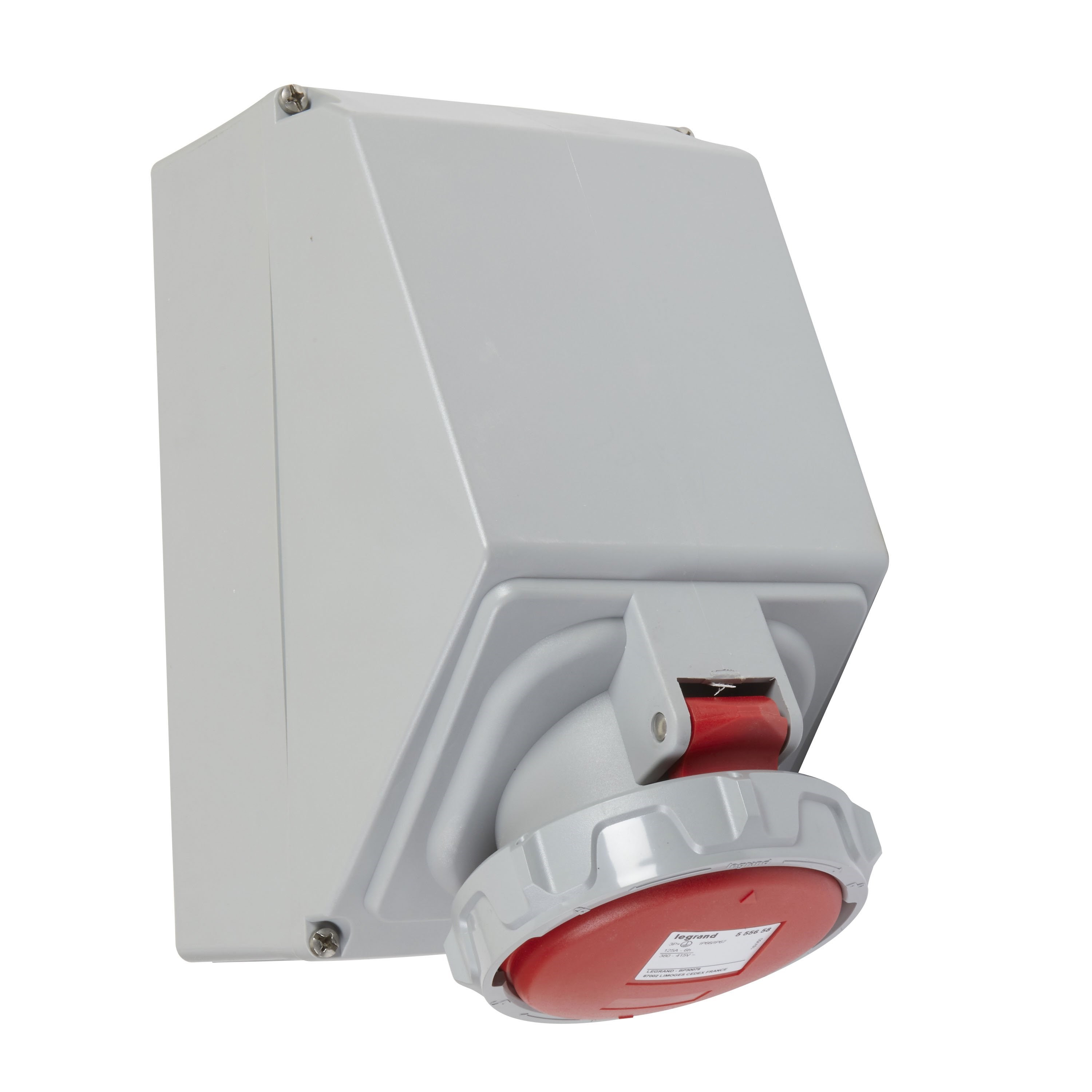 LEGRAND 555658Legrand P17 Tempra Pro duvar prizi, 400 V, 125A, 3P+T - IP67Legrand P17 Tempra Pro duvar prizi, 400 V, 125A, 3P+T - IP67{ubercoelektromarket}