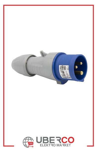 LEGRAND 555124Legrand P17 Tempra Pro düz fiş, 230 V, 16A, 2P+T - IP44Legrand P17 Tempra Pro düz fiş, 230 V, 16A, 2P+T - IP44{ubercoelektromarket}
