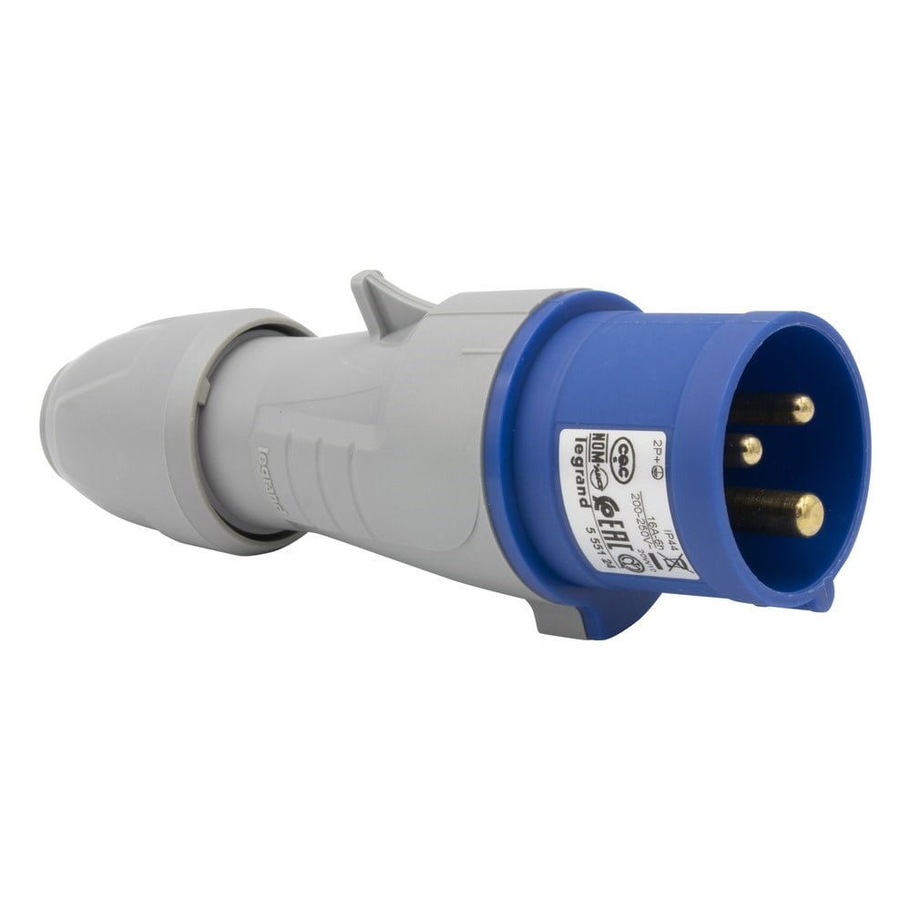 LEGRAND 555124Legrand P17 Tempra Pro düz fiş, 230 V, 16A, 2P+T - IP44Legrand P17 Tempra Pro düz fiş, 230 V, 16A, 2P+T - IP44{ubercoelektromarket}