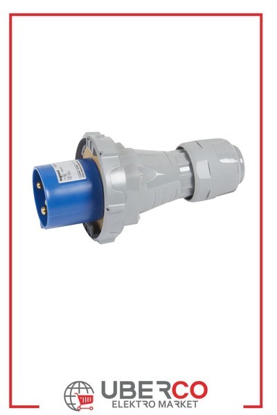LEGRAND 555524Legrand P17 Tempra Pro düz fiş, 230 V, 63A, 2P+T - IP67Legrand P17 Tempra Pro düz fiş, 230 V, 63A, 2P+T - IP67{ubercoelektromarket}