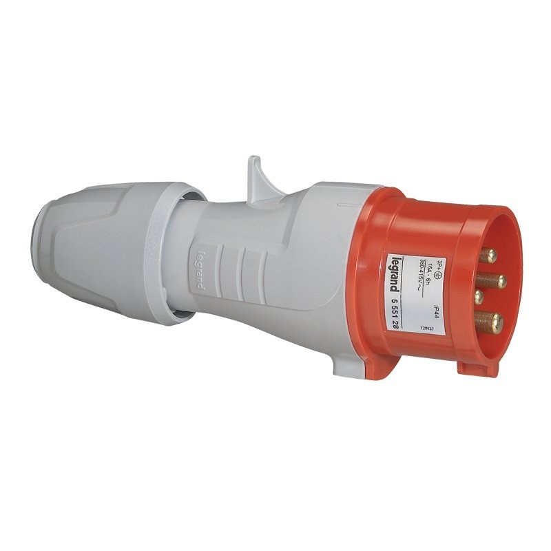 LEGRAND 555128Legrand P17 Tempra Pro düz fiş, 400 V, 16A, 3P+T - IP44Legrand P17 Tempra Pro düz fiş, 400 V, 16A, 3P+T - IP44{ubercoelektromarket}