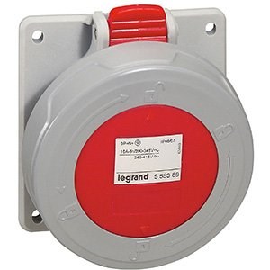LEGRAND 555389Legrand P17 Tempra Pro eğik makina prizi, 400 V, 16A, 3P+N+T - IP67Legrand P17 Tempra Pro eğik makina prizi, 400 V, 16A, 3P+N+T{ubercoelektromarket}