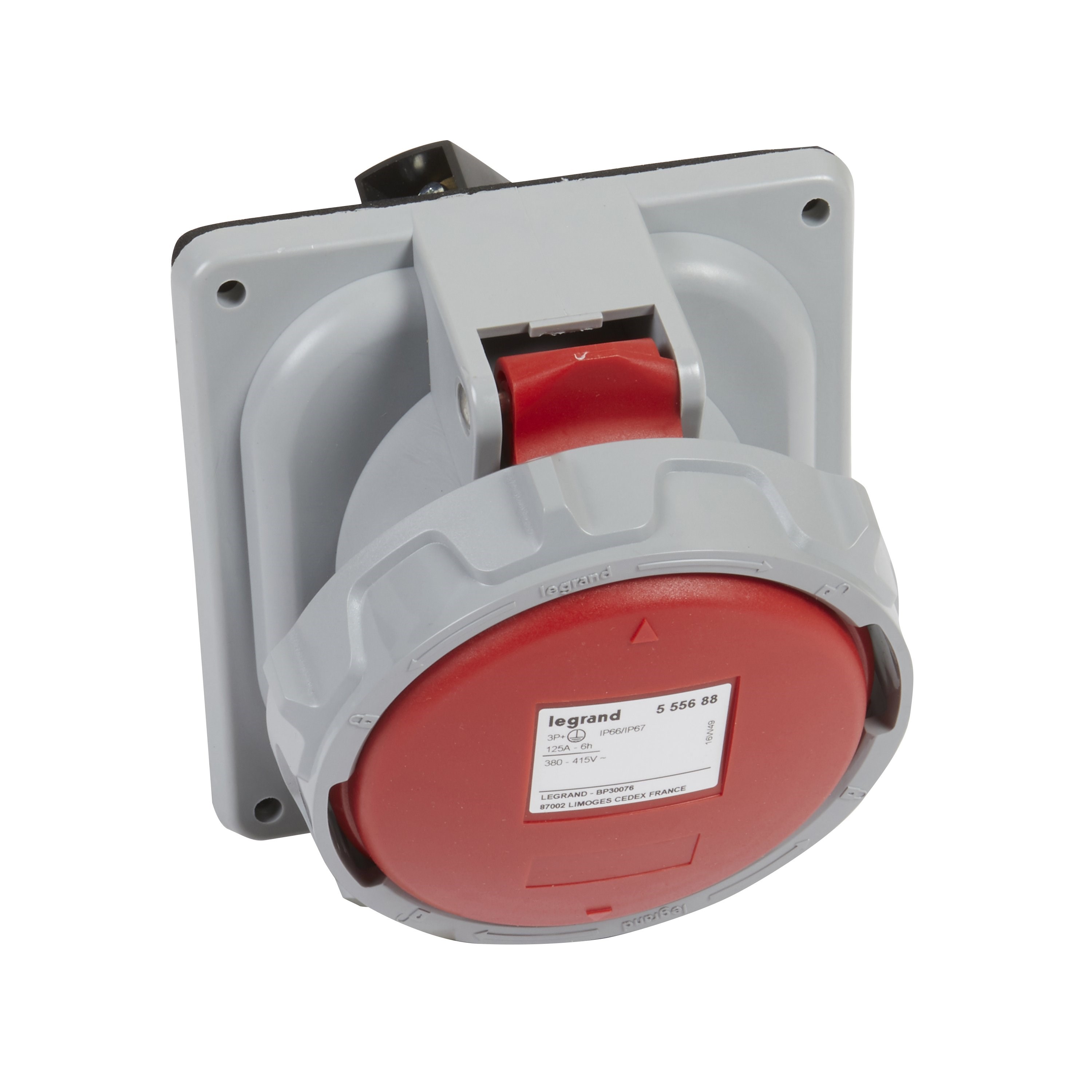 LEGRAND 555688Legrand P17 Tempra Pro eğik makina prizi, 400 V, 125A, 3P+T - IP67Legrand P17 Tempra Pro eğik makina prizi, 400 V, 125A, 3P+T{ubercoelektromarket}