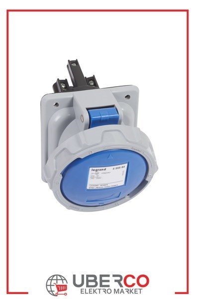 LEGRAND 555584Legrand P17 Tempra Pro eğik makina prizi, 230 V, 63A, 2P+T - IP67Legrand P17 Tempra Pro eğik makina prizi, 230 V, 63A, 2P+T{ubercoelektromarket}