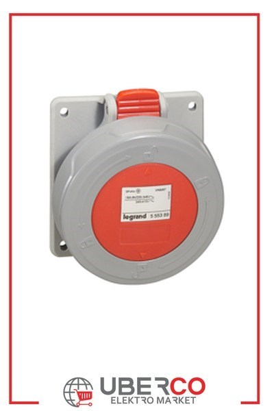 LEGRAND 555488Legrand P17 Tempra Pro eğik makina prizi, 400 V, 32A, 3P+T - IP67Legrand P17 Tempra Pro eğik makina prizi, 400 V, 32A, 3P+T{ubercoelektromarket}