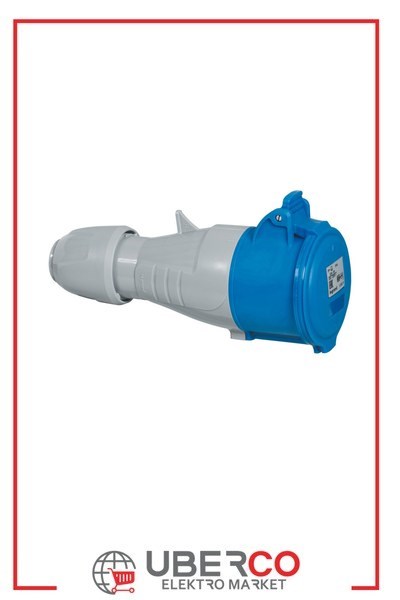 LEGRAND 555104Legrand P17 Tempra Pro uzatma prizi, 230 V, 16A, 2P+T - IP44Legrand P17 Tempra Pro uzatma prizi, 230 V, 16A, 2P+T - IP44{ubercoelektromarket}