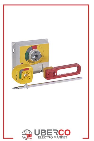 LEGRAND 026284Legrand DPX³ 1600 pano kapağına monte dönen kumanda kolu sarı kırmızıLegrand Pano kapağına montaj{ubercoelektromarket}