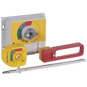 LEGRAND 026284Legrand DPX³ 1600 pano kapağına monte dönen kumanda kolu sarı kırmızıLegrand Pano kapağına montaj{ubercoelektromarket}
