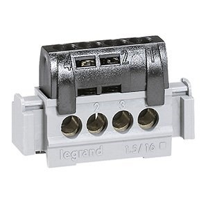 LEGRAND 004850Legrand Pano Tipi Klemens - İzoleli Raya Montaj - Faz (Siyah) - Kapasite 4x1,5 ila 162 - Uzunluk 47 mmLegrand Pano Tipi Klemens - İzoleli Raya Montaj - Faz{ubercoelektromarket}