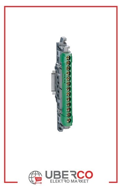 LEGRAND 004834Legrand Pano Tipi Klemens - İzoleli Raya Montaj - Toprak (Yeşil) - Kapasite 1x6 ila 252, 12x1,5 ila 162 - Uzunluk 113 mmLegrand Pano Tipi Klemens - İzoleli Raya Montaj - Toprak{ubercoelektromarket}