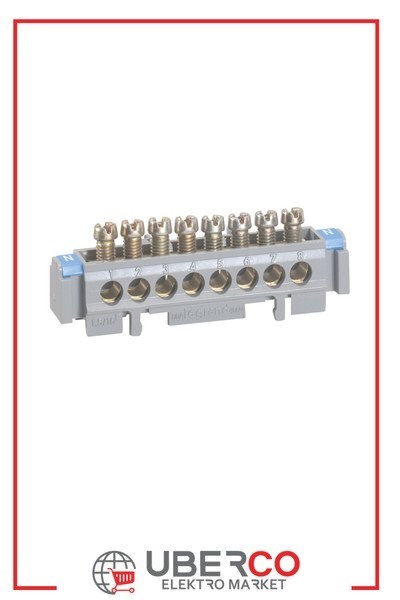 LEGRAND 004822Legrand Pano Tipi Klemens - İzolesiz Raya Montaj - Kapasite 8x1,5 ila 162 - Uzunluk 75 mmLegrand Pano Tipi Klemens - İzolesiz Raya Montaj - Kapasite{ubercoelektromarket}