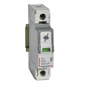 LEGRAND 412250Legrand Parafudr - Ana Dağıtım Pano - T1+T2 - Kutup: 1K - I total(kA) 10/350: 8 kA - Up: 1,5kV - Uc: 320V~Legrand Parafudr - Ana Dağıtım Pano - T1+T2 - Kutup: 1K - I{ubercoelektromarket}