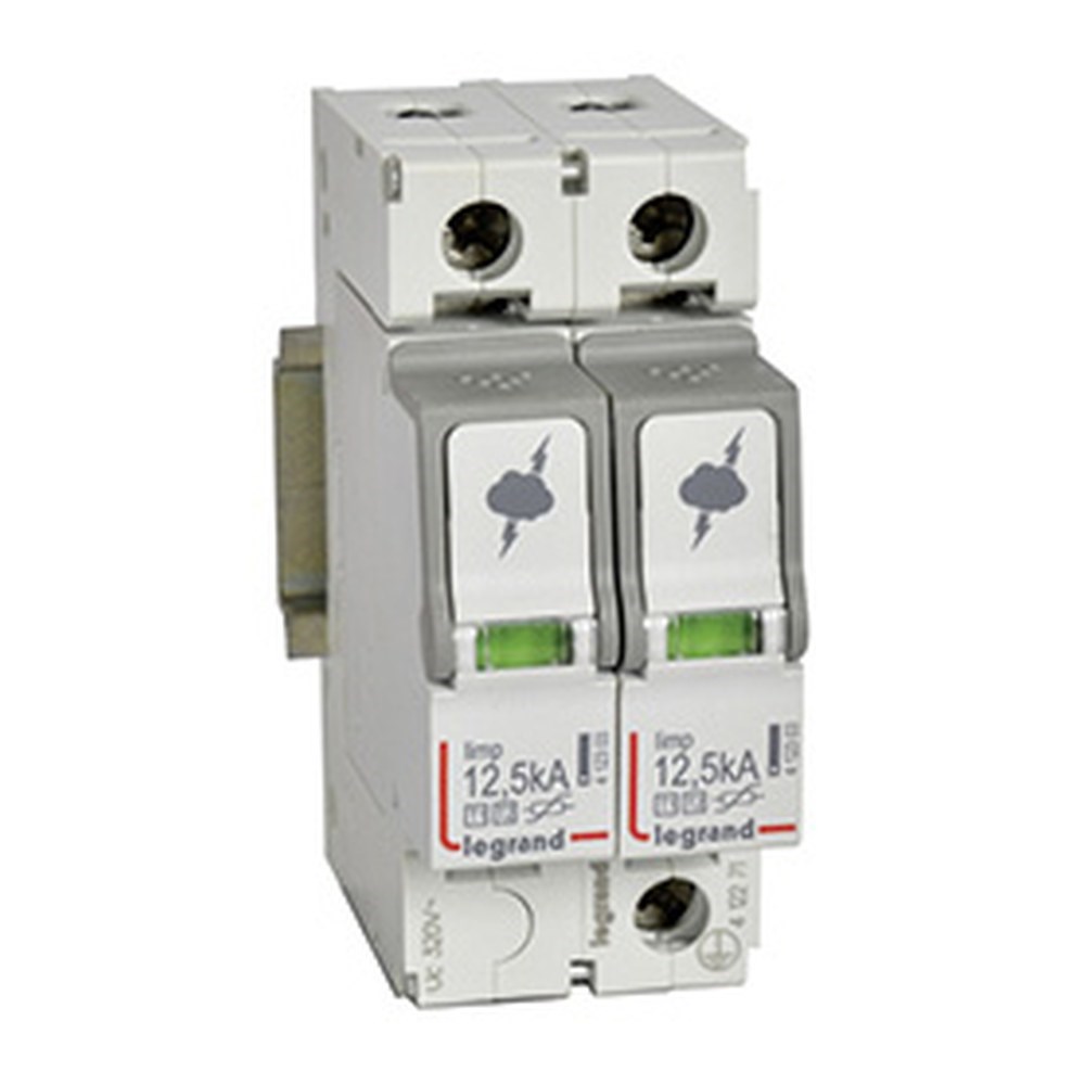 LEGRAND 412271Legrand Parafudr - Ana Dağıtım Pano - T1+T2 - Kutup: 2K - I total(kA) 10/350: 25 kA - Up: 1,5kV - Uc: 320V~Legrand Parafudr - Ana Dağıtım Pano - T1+T2 - Kutup: 2K - I{ubercoelektromarket}