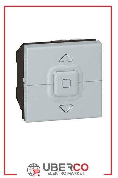 LEGRAND 079228Legrand Perde/Panjur Liht, 3 konumlu, 500W, 2M, Alü.Legrand Perde-Panjur Liht, 3 konumlu, 500W, 2M, Alü.{ubercoelektromarket}