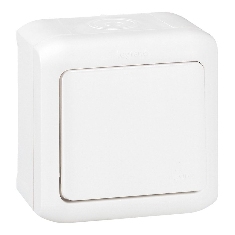 LEGRAND 782365Legrand Forix IP44 serisi sıva üstü beyaz permütatör 10ALegrand Permütatör - Beyaz{ubercoelektromarket}