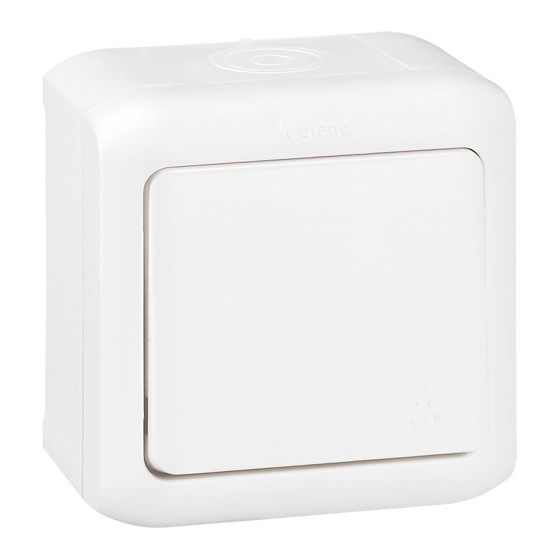LEGRAND 782365Legrand Forix IP44 serisi sıva üstü beyaz permütatör 10ALegrand Permütatör - Beyaz{ubercoelektromarket}