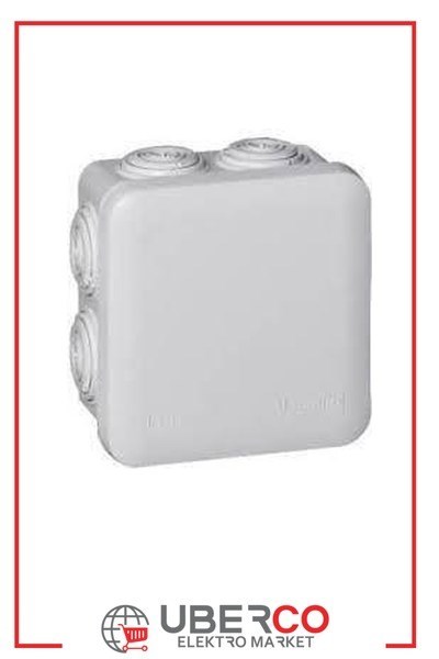 LEGRAND 092012Legrand Plexo Buat - Kare, Rakorlu Giriş 7 Adet, 80x80x45mmLegrand Plexo Buat - Kare, Rakorlu Giriş 7 Adet, 80x80x45mm{ubercoelektromarket}