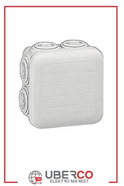 LEGRAND 092005Legrand Plexo Buat - Kare, Rakorlu Giriş 7 Adet, 65x65x40mmLegrand Plexo Buat - Kare, Rakorlu Giriş 7 Adet, 65x65x40mm{ubercoelektromarket}