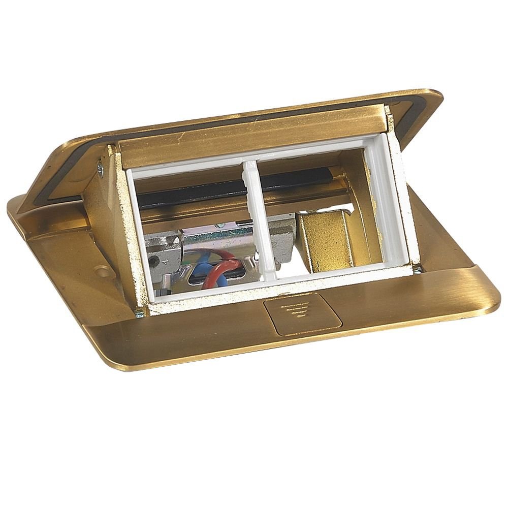 LEGRAND 054016Legrand Pop-up Donatılabilir Döşeme Altı Buat - Altın, 4 ModülLegrand Pop-up Donatılabilir Döşeme Altı Buat - Altın, 4{ubercoelektromarket}
