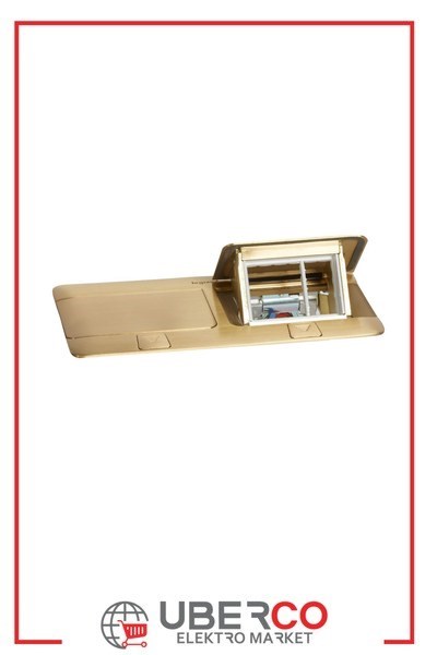 LEGRAND 054017Legrand Pop-up Donatılabilir Döşeme Altı Buat - Altın, 6 Modül (2x3)Legrand Pop-up Donatılabilir Döşeme Altı Buat - Altın, 6{ubercoelektromarket}