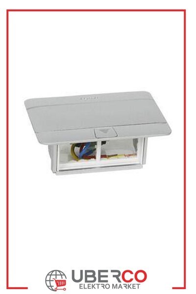 LEGRAND 054011Legrand Pop-up Donatılabilir Döşeme Altı Buat - Mat Alüminyum, 4 ModülLegrand Pop-up Donatılabilir Döşeme Altı Buat - Mat{ubercoelektromarket}