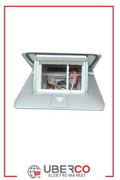 LEGRAND 054010Legrand Pop-up Donatılabilir Döşeme Altı Buat - Mat Alüminyum, 3 ModülLegrand Pop-up Donatılabilir Döşeme Altı Buat - Mat{ubercoelektromarket}