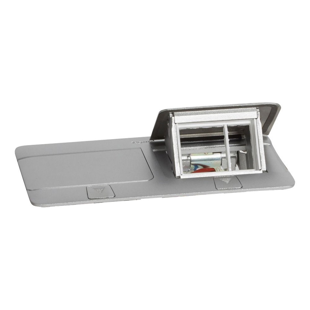 LEGRAND 054012Legrand Pop-up Donatılabilir Döşeme Altı Buat - Mat Alüminyum, 6 Modül (2x3)Legrand Pop-up Donatılabilir Döşeme Altı Buat - Mat{ubercoelektromarket}
