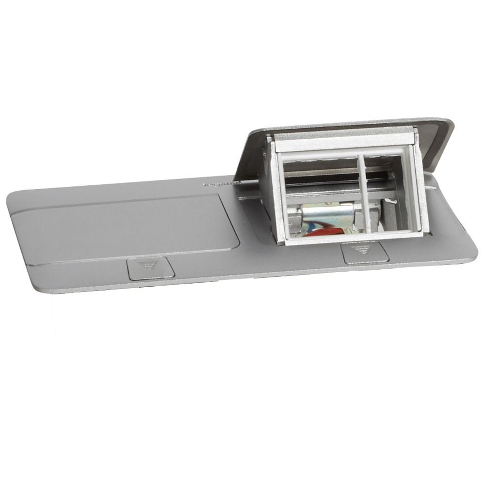 LEGRAND 054012Legrand Pop-up Donatılabilir Döşeme Altı Buat - Mat Alüminyum, 6 Modül (2x3)Legrand Pop-up Donatılabilir Döşeme Altı Buat - Mat{ubercoelektromarket}