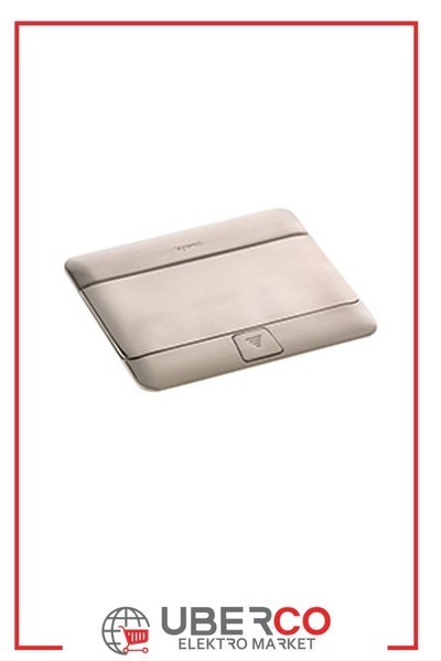 LEGRAND 054021Legrand Pop-up Donatılabilir Döşeme Altı Buat - Satine Çelik, 4 ModülLegrand Pop-up Donatılabilir Döşeme Altı Buat - Satine{ubercoelektromarket}