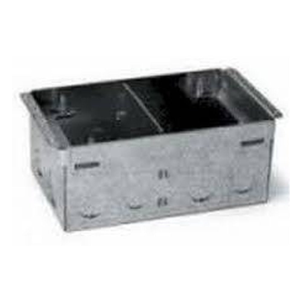 LEGRAND 054003Legrand 8 (2x4) modül Donatılabilir masa veya döşeme altı buat için şap altı metal buatLegrand Pop-up Şap Altı Beton Zemin Döşeme Altı Buat{ubercoelektromarket}