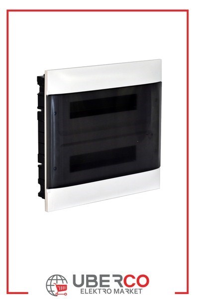 LEGRAND 135012Legrand Practıbox S Sıva Altı Sigorta Kutusu - 24M (2 Sıra x 12M) - Kapak Rengi Şeffaf - 328x385x105 mmLegrand Practıbox S Sıva Altı Sigorta Kutusu - 24M (2 Sıra x{ubercoelektromarket}