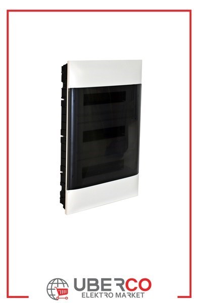 LEGRAND 137018Legrand Practıbox S Sıva Altı Sigorta Kutusu - 54M (3 Sıra x 18M) - Kapak Rengi Şeffaf - 436x615x105 mmLegrand Practıbox S Sıva Altı Sigorta Kutusu - 54M (3 Sıra x{ubercoelektromarket}