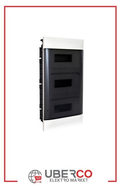LEGRAND 135013Legrand Practıbox S Sıva Altı Sigorta Kutusu - 36M (3 Sıra x 12M) - Kapak Rengi Şeffaf - 328x535x105 mmLegrand Practıbox S Sıva Altı Sigorta Kutusu - 36M (3 Sıra x{ubercoelektromarket}