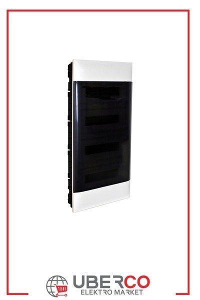 LEGRAND 137019Legrand Practıbox S Sıva Altı Sigorta Kutusu - 72M (4 Sıra x 18M) - Kapak Rengi Şeffaf - 436x765x105 mmLegrand Practıbox S Sıva Altı Sigorta Kutusu - 72M (4 Sıra x{ubercoelektromarket}