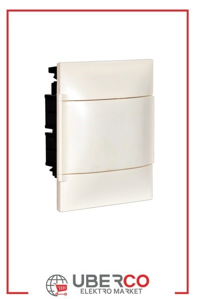 LEGRAND 134006Legrand Practıbox S Sıva Altı Sigorta Kutusu - 6M (1 Sıra x 6M) - Kapak Rengi Beyaz - 220x215x102 mmLegrand Practıbox S Sıva Altı Sigorta Kutusu - 6M (1 Sıra x{ubercoelektromarket}