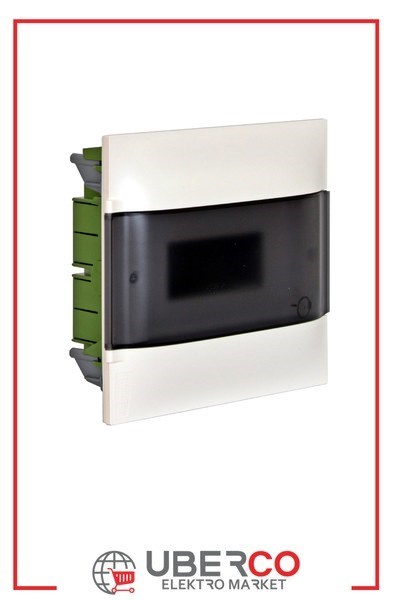 LEGRAND 134016Legrand Practıbox S Sıva Altı Sigorta Kutusu - 6M (1 Sıra x 6M) - Kapak Rengi Şeffaf - 220x215x102 mmLegrand Practıbox S Sıva Altı Sigorta Kutusu - 6M (1 Sıra x{ubercoelektromarket}