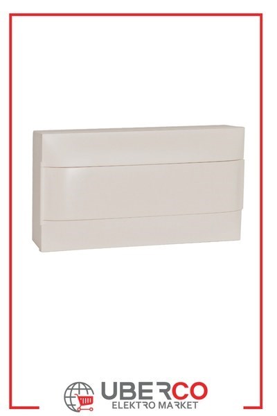 LEGRAND 137106Legrand Practıbox S Sıva Üstü Sigorta Kutusu - 18M (1 Sıra x 18M) - Kapak Rengi Beyaz - 436x236x107 mmLegrand Practıbox S Sıva Üstü Sigorta Kutusu - 18M (1 Sıra x{ubercoelektromarket}