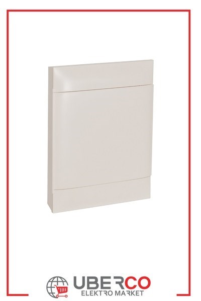 LEGRAND 135102Legrand Practıbox S Sıva Üstü Sigorta Kutusu - 24M (2 Sıra x 12M) - Kapak Rengi Beyaz - 328x386x108 mmLegrand Practıbox S Sıva Üstü Sigorta Kutusu - 24M (2 Sıra x{ubercoelektromarket}
