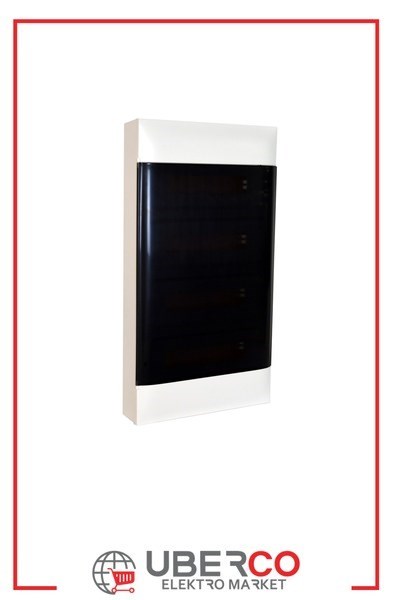 LEGRAND 137119Legrand Practıbox S Sıva Üstü Sigorta Kutusu - 72M (4 Sıra x 18M) - Kapak Rengi Şeffaf - 436x766x108 mmLegrand Practıbox S Sıva Üstü Sigorta Kutusu - 72M (4 Sıra x{ubercoelektromarket}