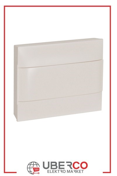LEGRAND 135101Legrand Practıbox S Sıva Üstü Sigorta Kutusu - 12M (1 Sıra x 12M) - Kapak Rengi Beyaz - 328x236x107 mmLegrand Practıbox S Sıva Üstü Sigorta Kutusu - 12M (1 Sıra x{ubercoelektromarket}