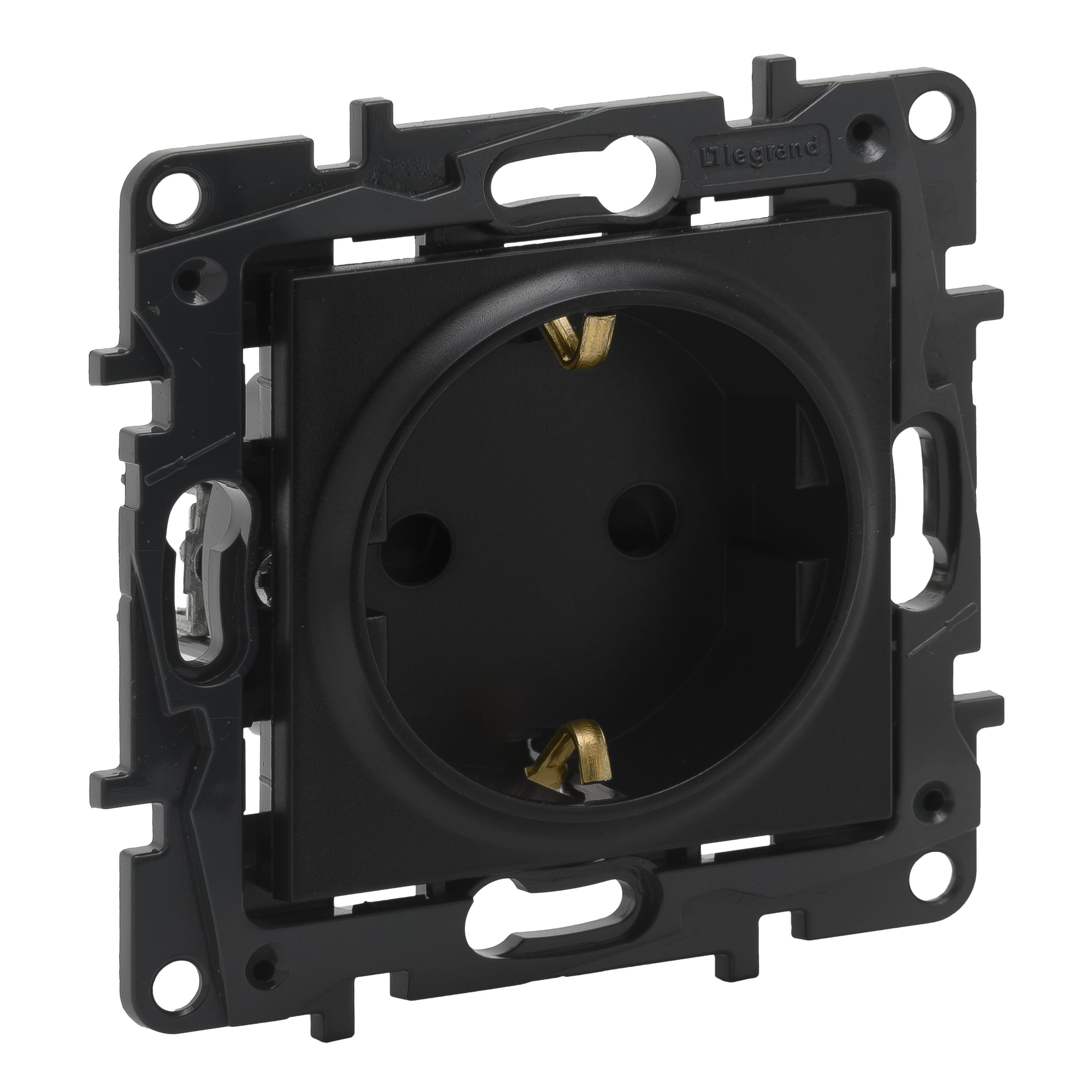 LEGRAND 768615Legrand Prizler - Çocuk korumalı topraklı priz - SiyahLegrand Prizler - Çocuk korumalı topraklı priz - Siyah{ubercoelektromarket}
