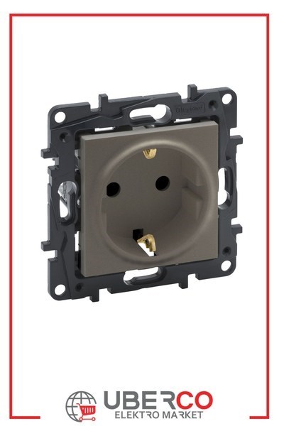 LEGRAND 768515Legrand Prizler - Çocuk korumalı topraklı priz - BronzLegrand Prizler - Çocuk korumalı topraklı priz - Bronz{ubercoelektromarket}