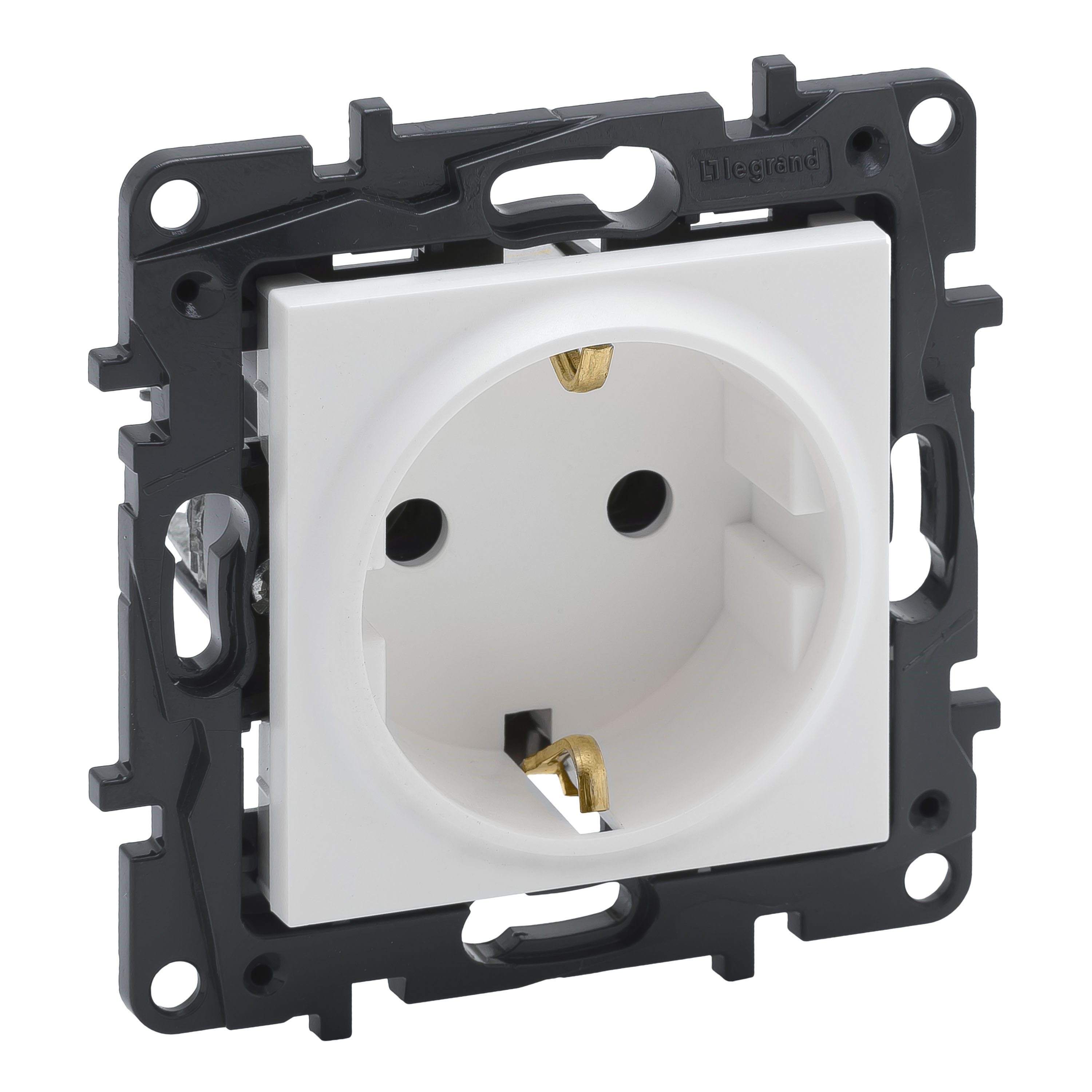 LEGRAND 768115Legrand Prizler - Çocuk korumalı topraklı priz - Beyaz (7 681 15)Legrand Prizler - Çocuk korumalı topraklı priz - Beyaz{ubercoelektromarket}